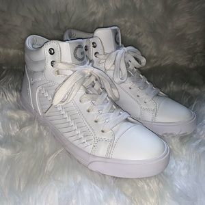 Guess Braided High Top Sneakers 7.5